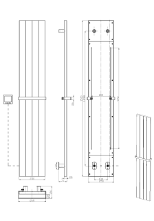 Полотенцесушитель электрический Boheme Flat 725-CR 25x150 см хром